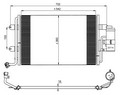 Радиатор кондиционера Audi A3 /VW Golf IV/Bora/Skoda Octavia (ВСЕ) 96